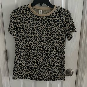 Cheetah Print Shirt